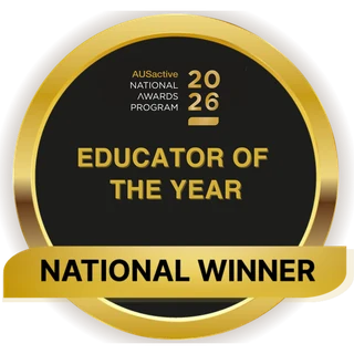 AUSactive Educator of the Year 2026, National Winner AUSactive Educator of the Year 2026, National Winner